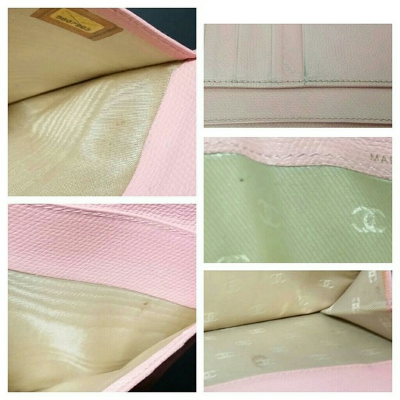 Authentic Chanel Leather Wallet +Authenticity Card - Picture 7 of 8